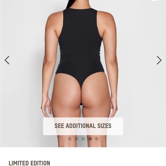 Fits Everybody High Neck Bodysuit // Small // Black-Onyx - Picture 4 of 7